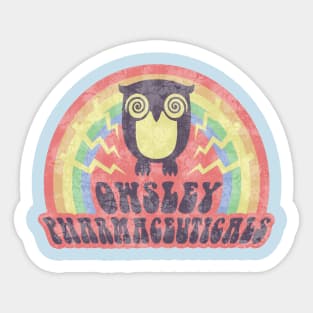 Owsley Pharmaceuticals Sticker